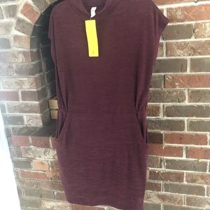 Burgundy Lole dress